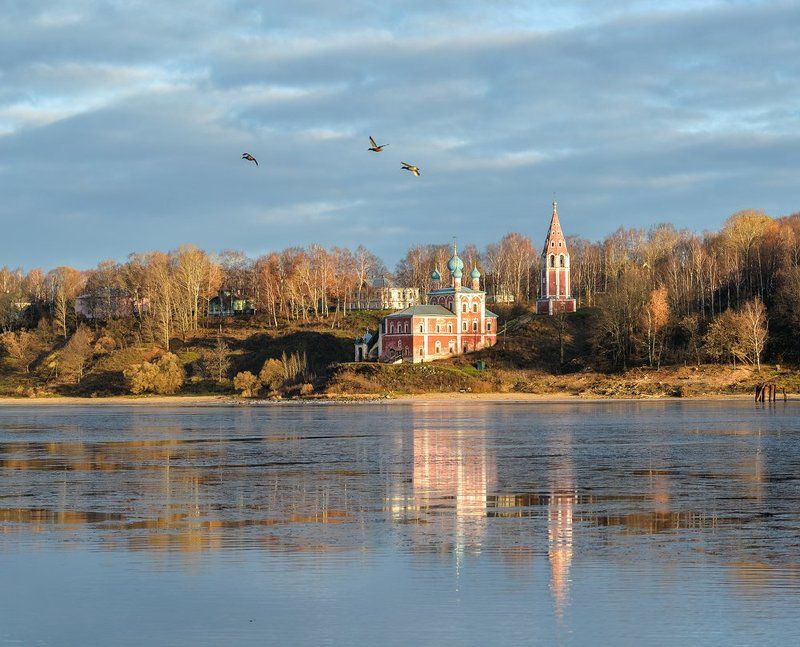 Ноябрьское утро в Тутаеве... фото превью