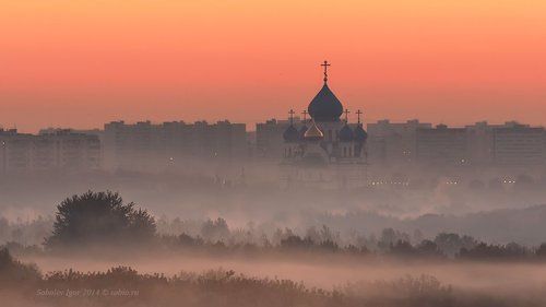 Утро в городе