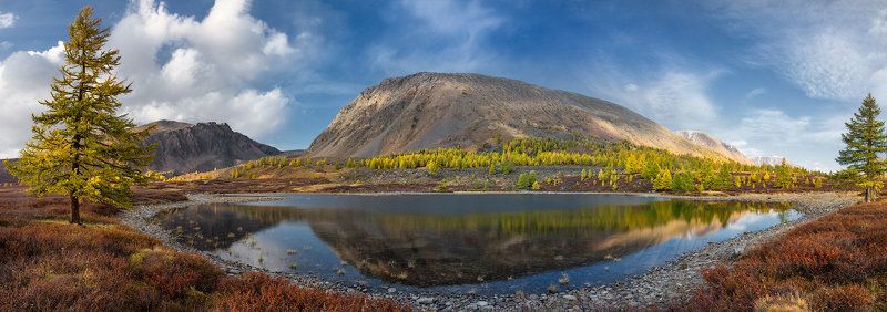 Панорамы осеннего Алтая