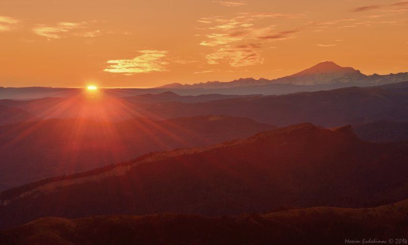 Эльбрус О вреде сна на утренней зорьке в  Адыгейских горах фото превью