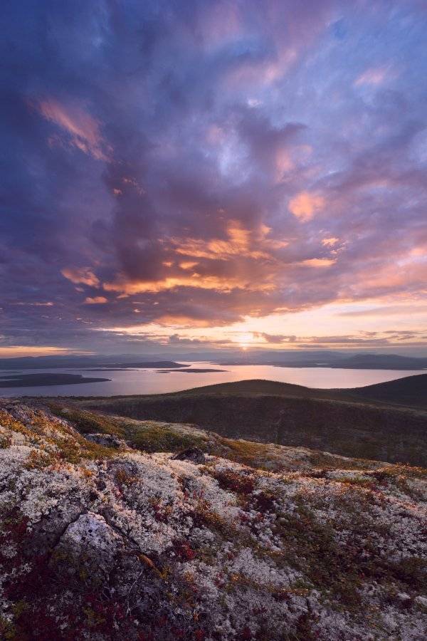 2014, Закат, Имандра, Осень, Хибины, Kaiser Sozo