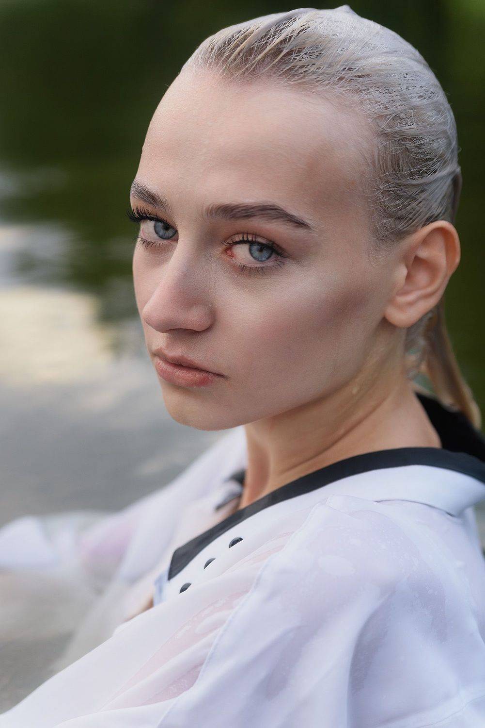 вода, озеро, заводь, спокойствие, девушка, модель, красота, закат, тишина, настоящее, чувственное, beauty, realness, water, lake, tranquility, model, sensual, sensualness, Максим Михайлов