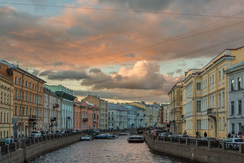 Закат фото превью