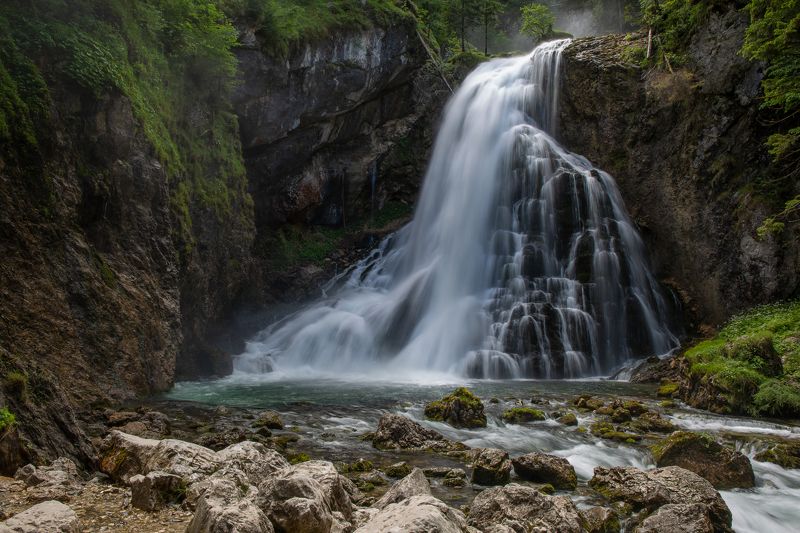waterfall Gollinger waterfall фото превью