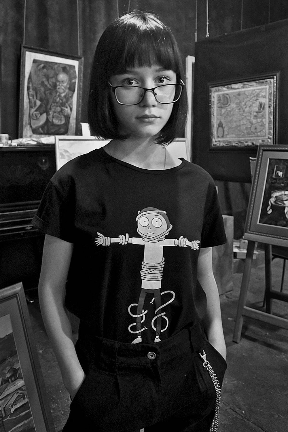 девушка, портрет, глаза, взгляд, волосы, апатиты, очки, Николай Смоляк