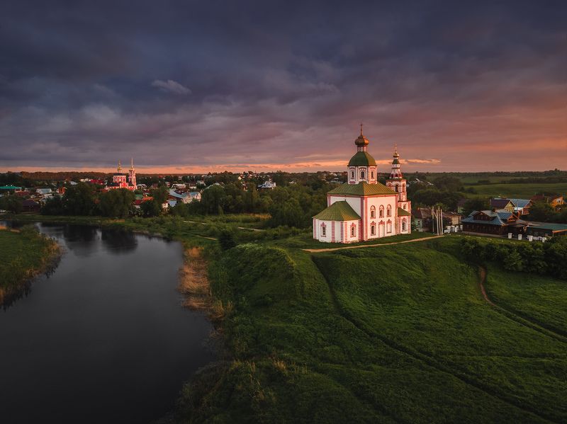 Небо Суздаля фото превью