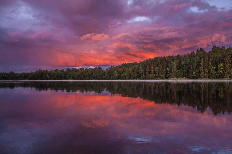 Обратная сторона заката фото превью