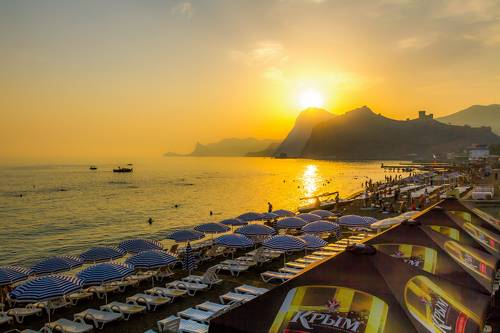 Судак в красках Айвазовского