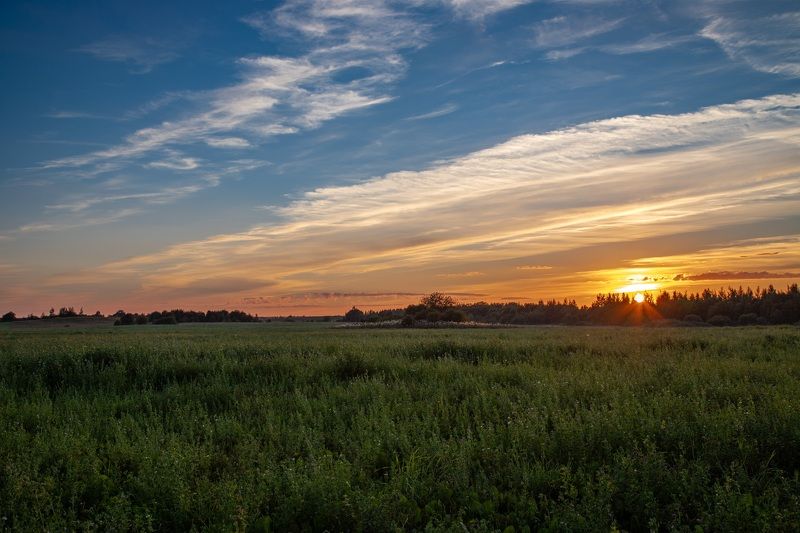 закат Август фото превью