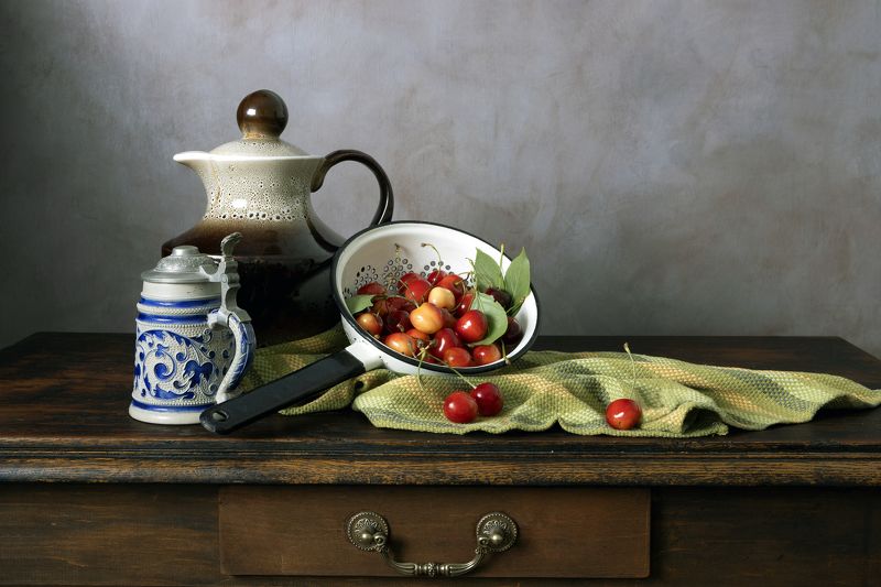 дуршлаг черешня кувшин  *** фото превью