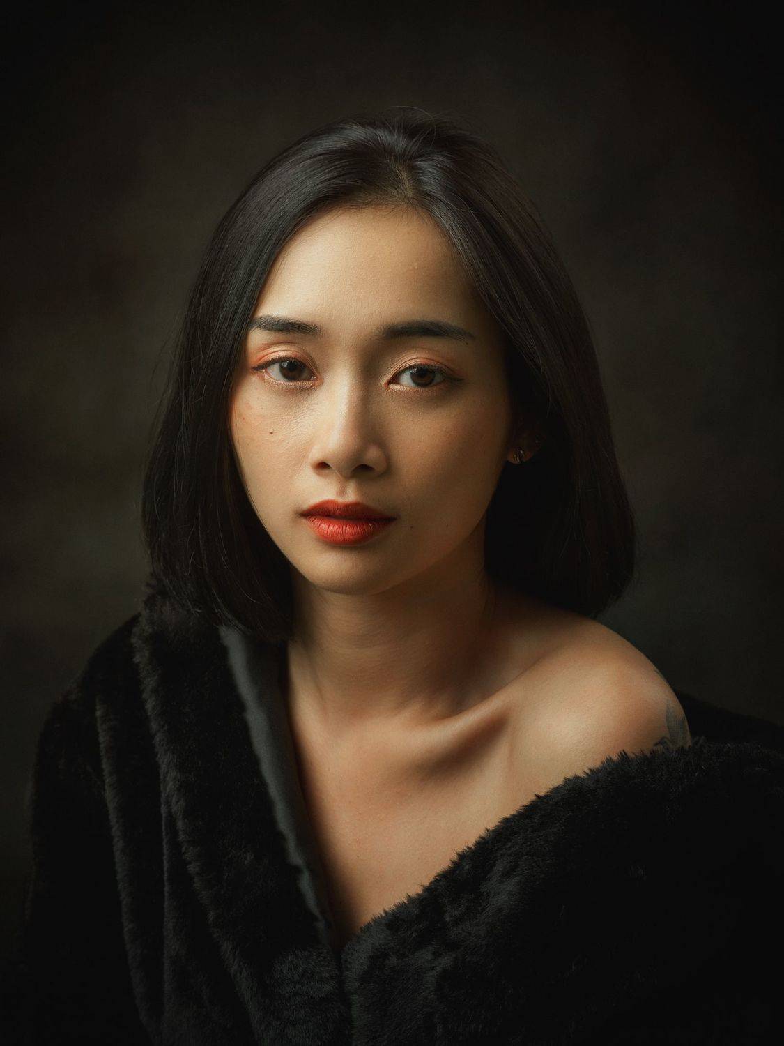 asian, vietnam, vietnamese, portrait, face, women, female, studio, Nguyen Hoang Viet