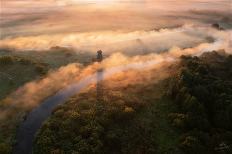 псковская область, урочище лосковское, лето, кинодеревня, холоп, гоголь, батальон, история одного назначения, собор, василиса, фильм, сериал, софия, стена, свои, лето, мельница, туман, река сороть, Таинство рассвета .. фото превью