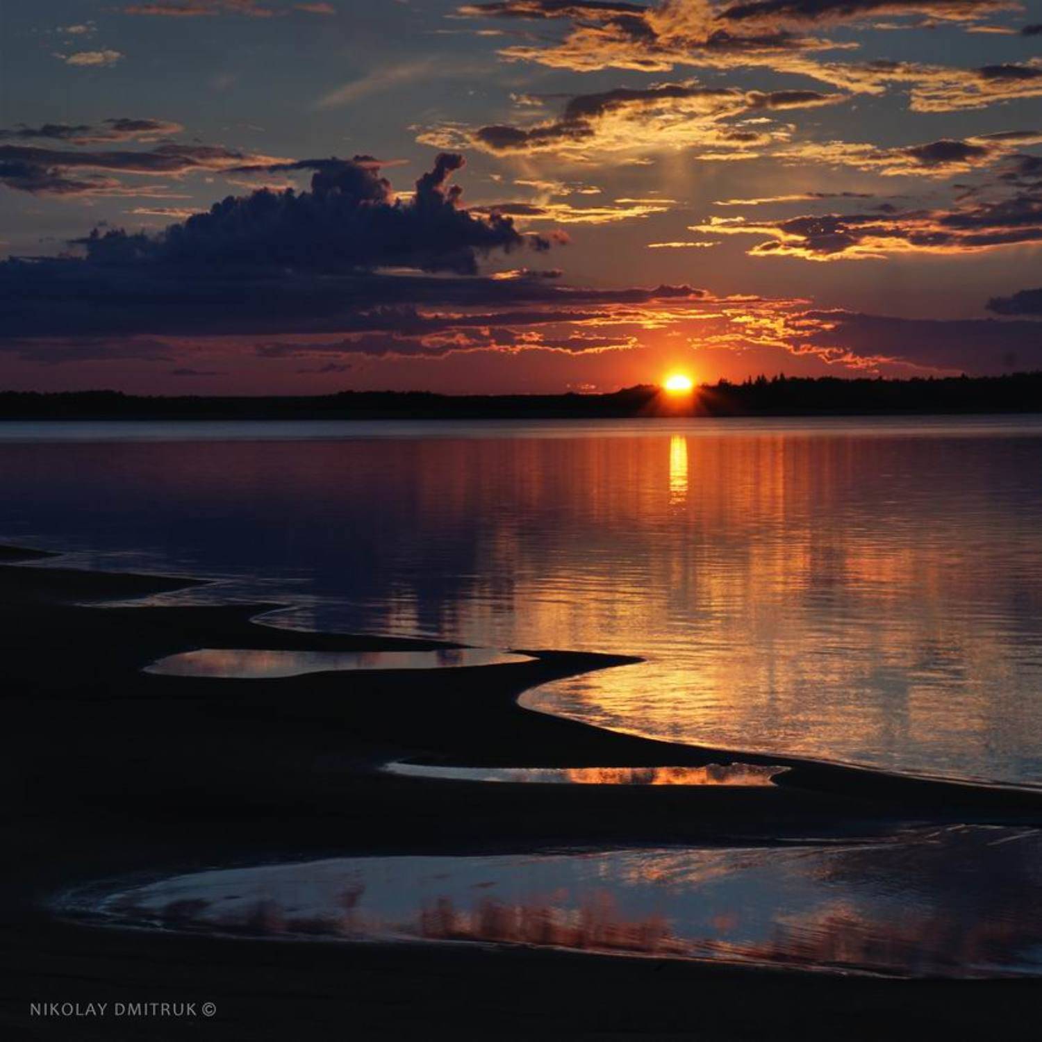 пейзаж, николай дмитрук