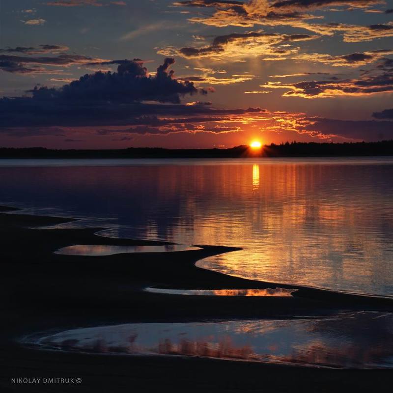 пейзаж 	 точка. Холмогоры фото превью