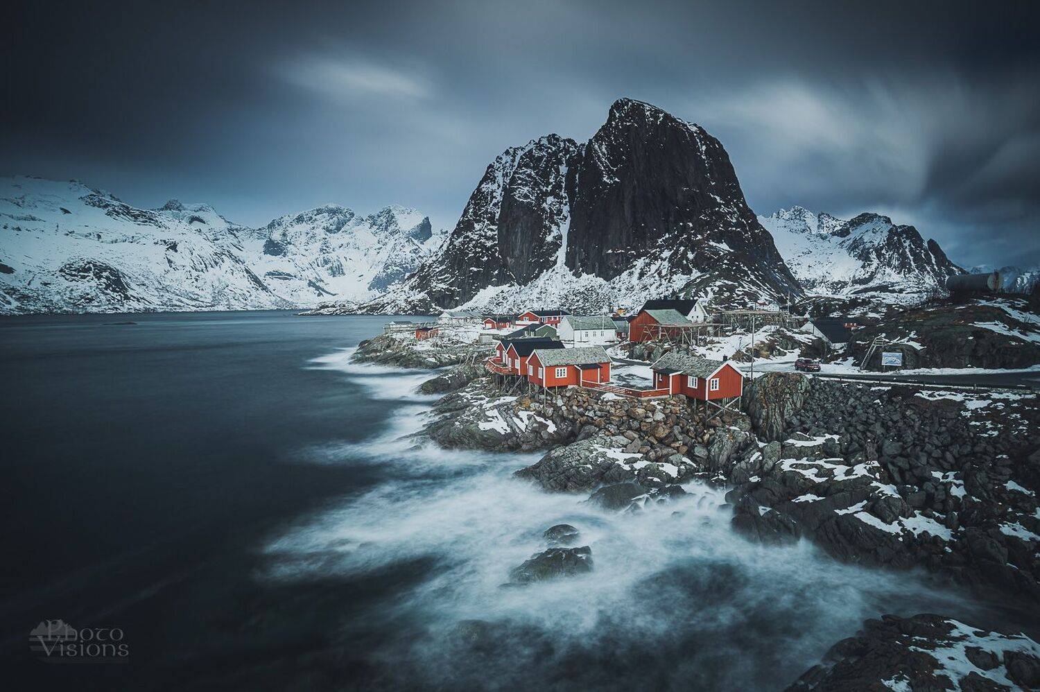 lofoten,norway,winter,mountains,landscape,long exposure,, Adrian Szatewicz