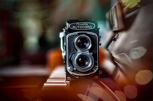 Minolta Autocord средний формат