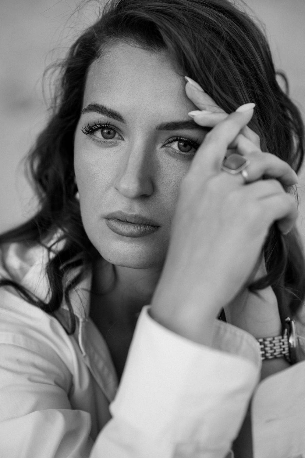 portrait, girl, model, eyes, hair, lips, face, beauty, facial, make-up, photographer, russia, nikon, Анна Дегтярёва