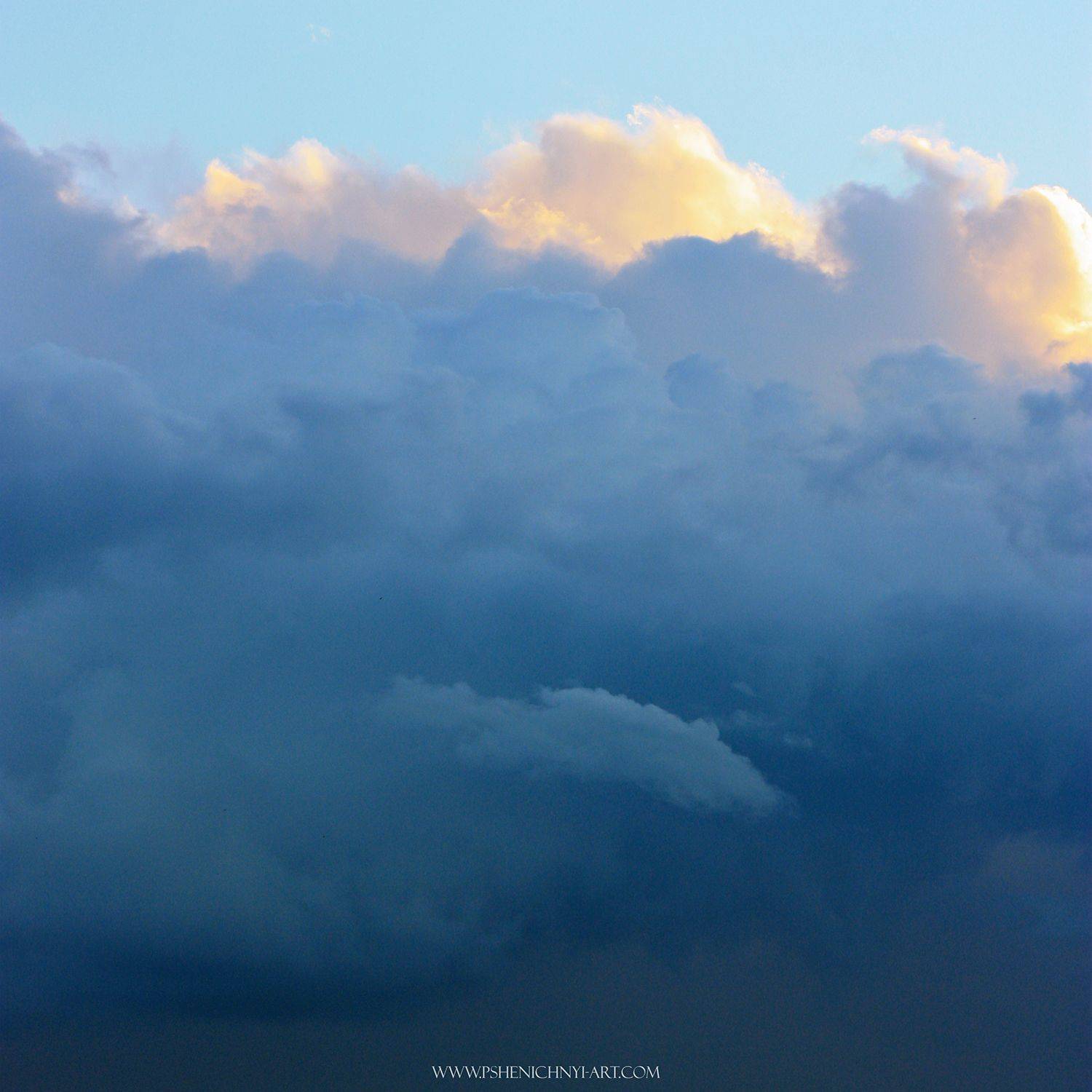 небо, облака, палитра, краски, цвет, светотень, Пшеничный Андрей