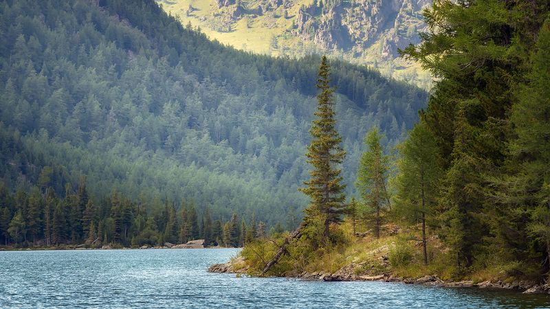 Алтай. Среднее Мультинское озеро фото превью