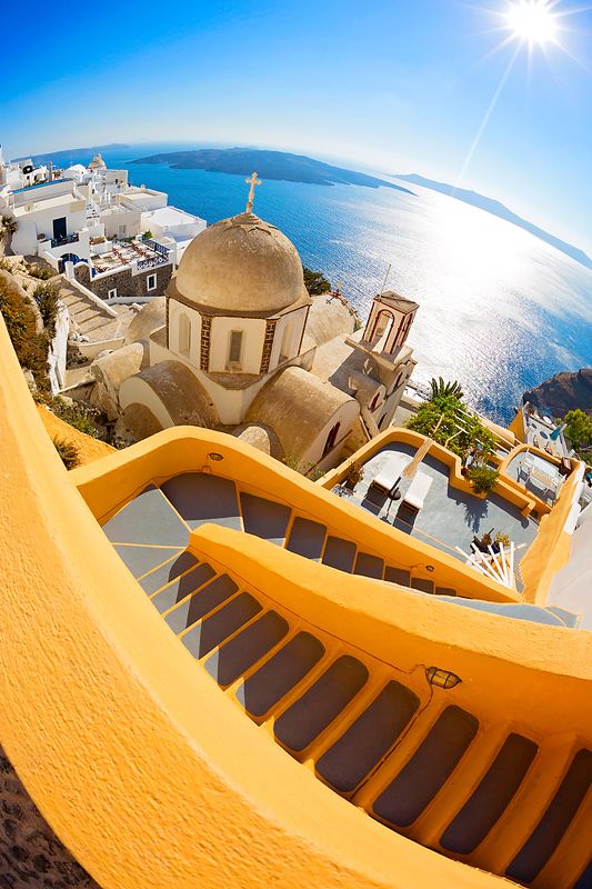 Санторини, Греция фото превью