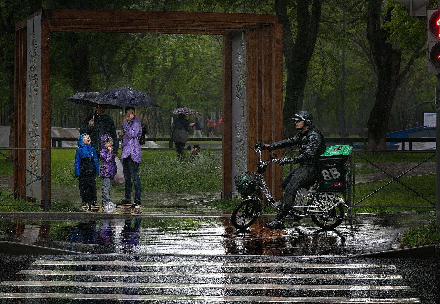 дождь, город. уличное фото, Vera Trandina