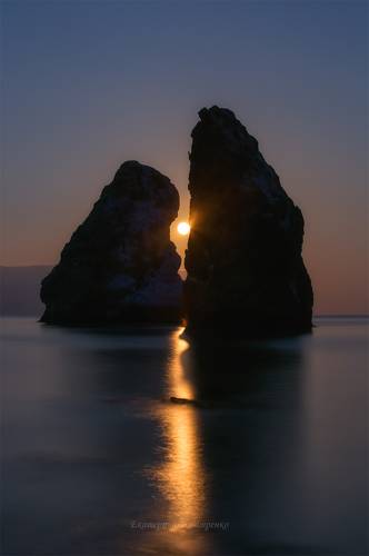 Орест и Пилад в лунном свете