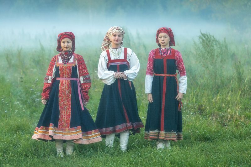 Утро туманное фото превью