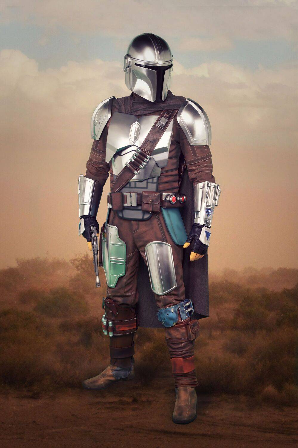 мандалорец, пустыня, Sergii Vidov