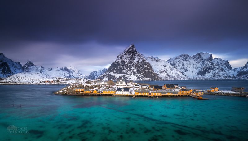 winter,island,mountains,lofoten,norway,landscape,sea,water,snow,cold,frost, Winter Colors фото превью