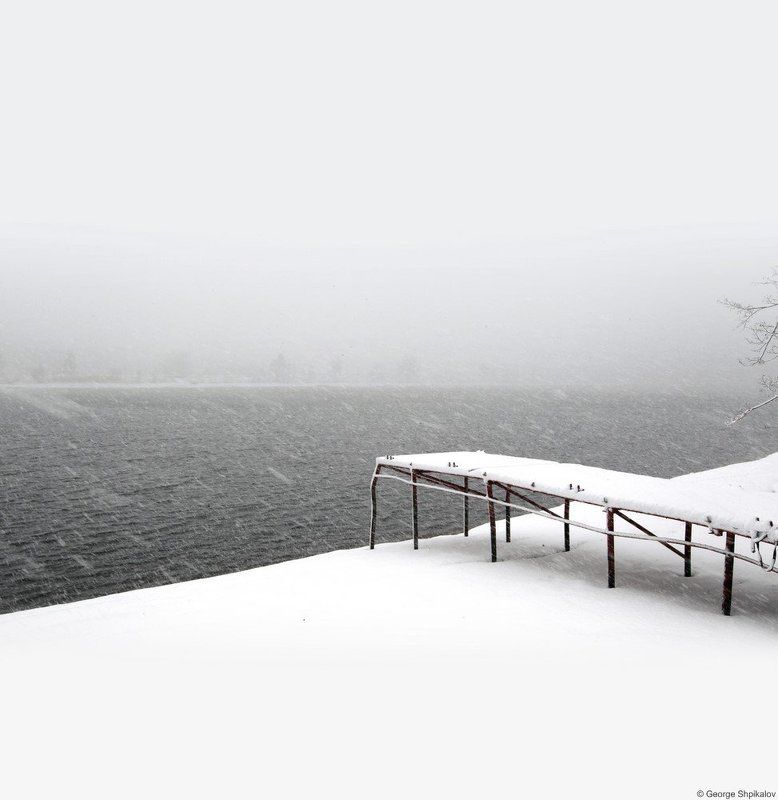 Первый снегопад фото превью