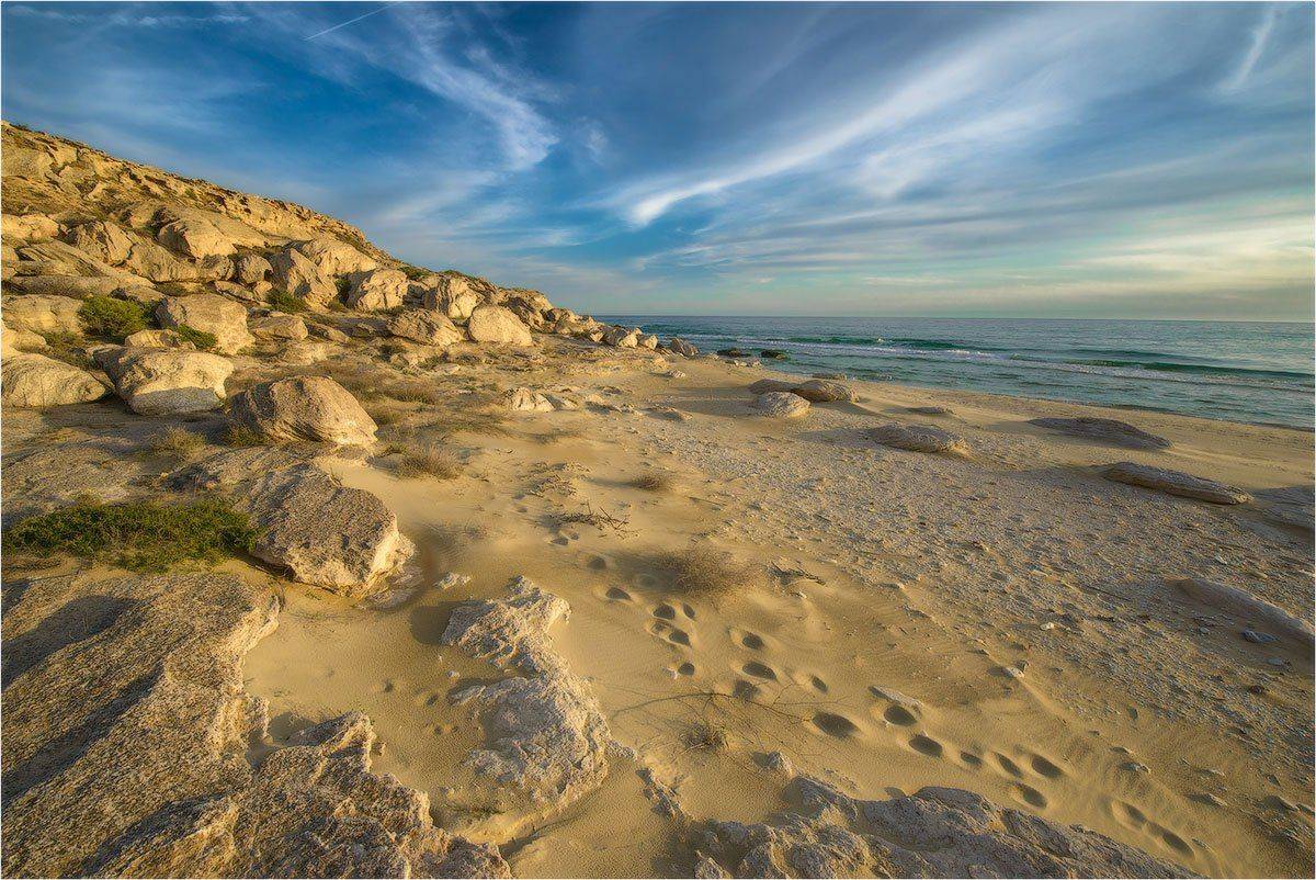 казахстан. мангистау. мангышлак. каспийское море. голубая бухта., Кутыгин Эдуард