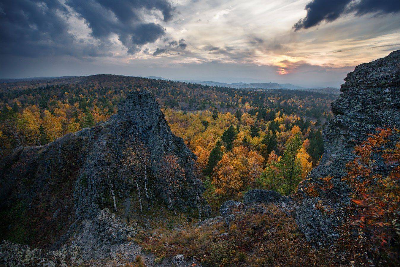 Горы, Осень, Владимир Ляпин
