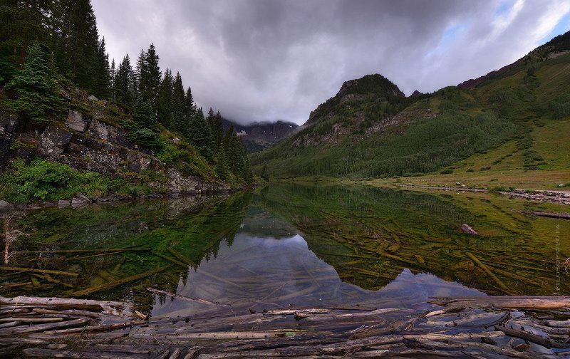 Maroon Bells. Colorado. USA. фото превью