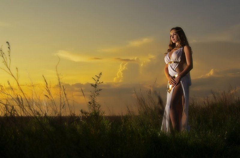 На закате фото превью