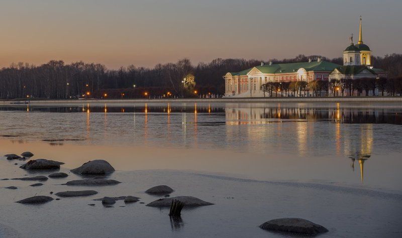 Кусково, Москва Вечер,Кусково. фото превью