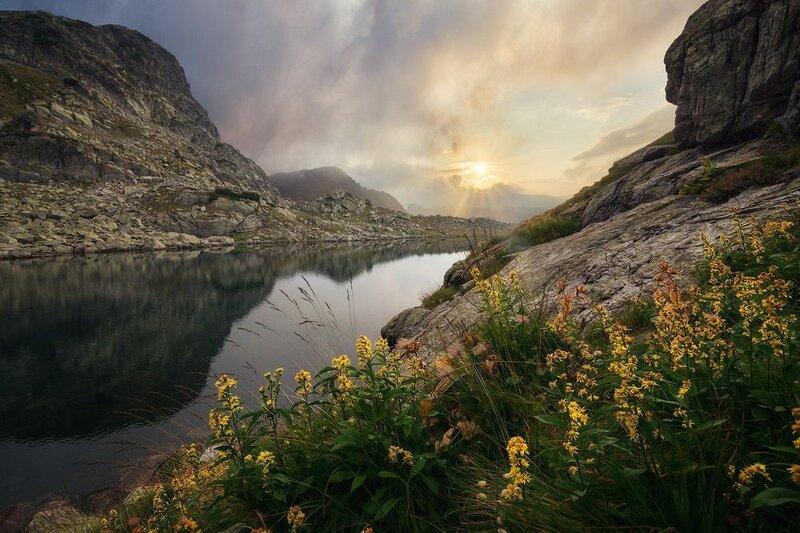 The sunset фото превью