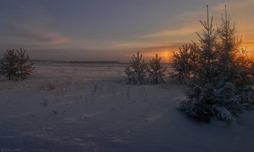 Греет кровь мою лёгкий мороз...