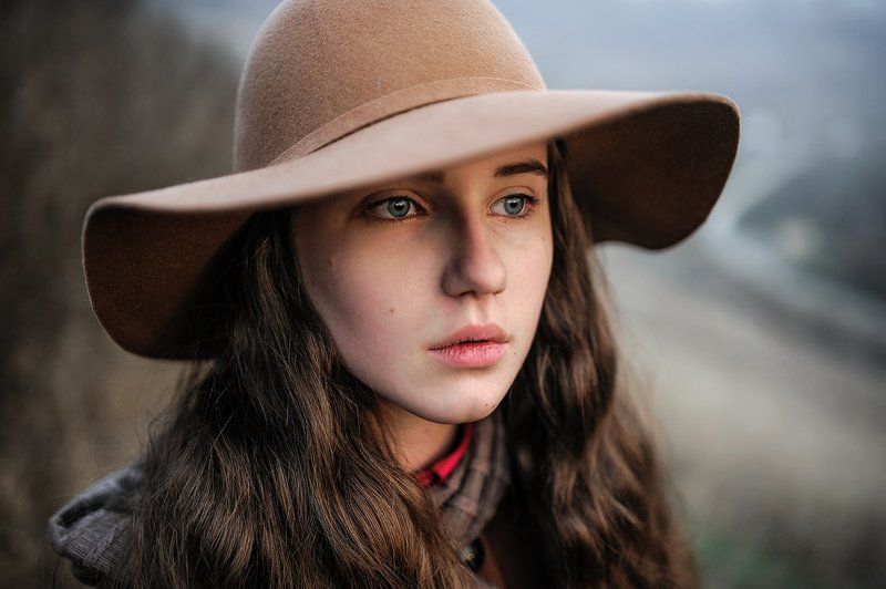 girl, portrait Мелани фото превью