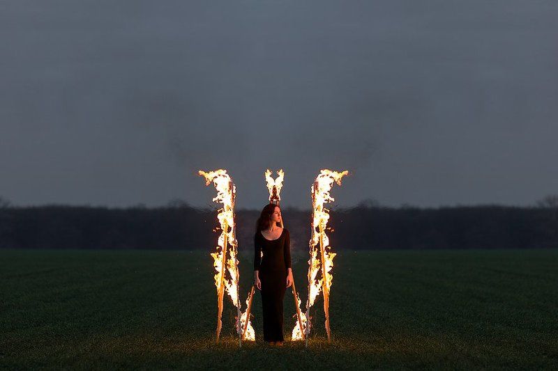 огонь фото превью