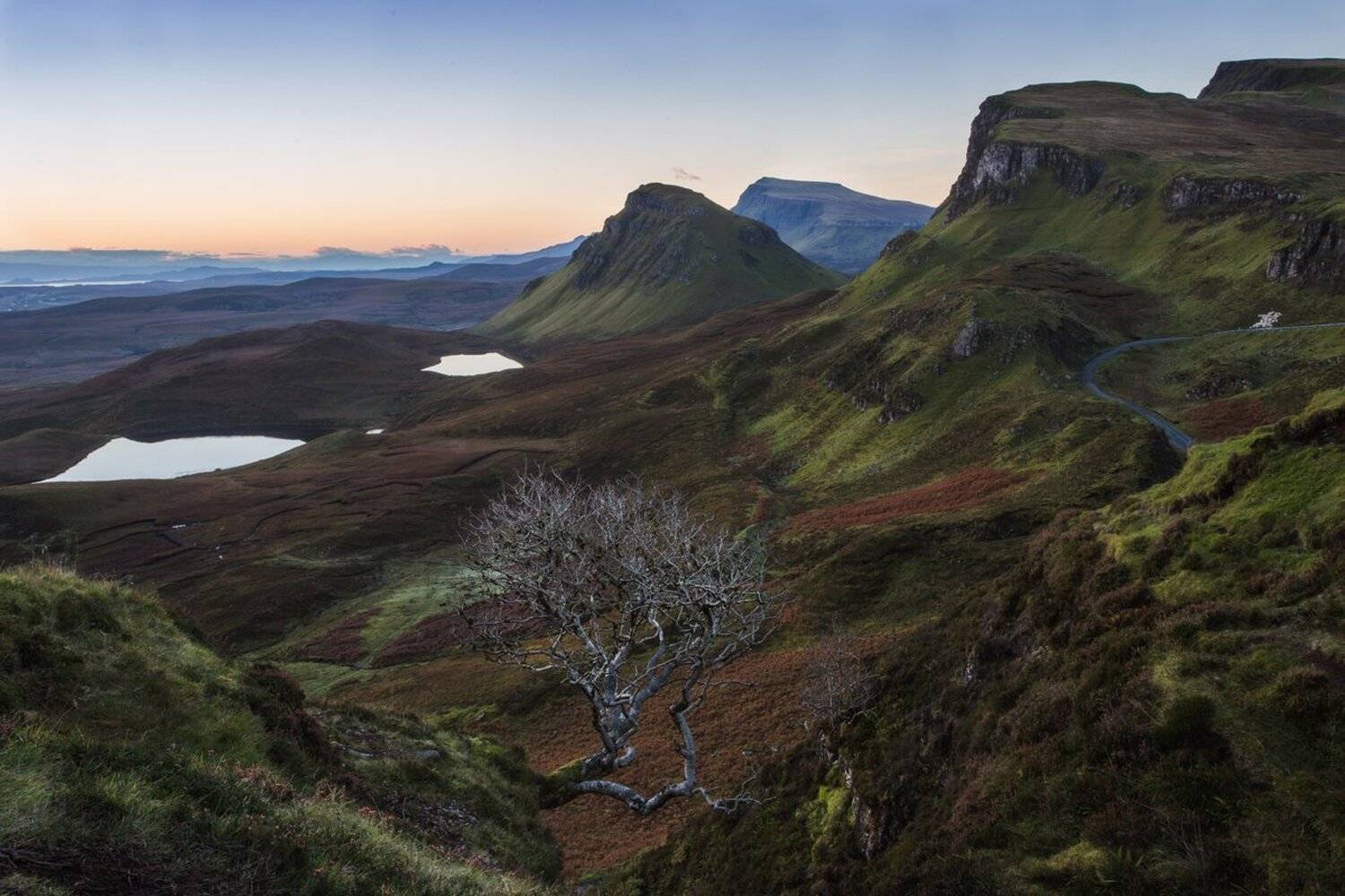 Quiraing, Скай, Шотландия, Марина Маликова