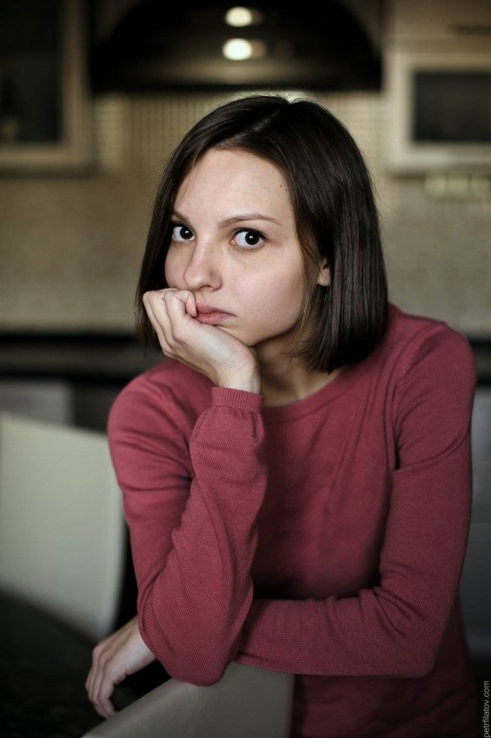 Взгляд, Глаза, Девушка, Портрет, Петр Филатов