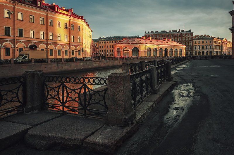 Ноябрь,утро,Петербург фото превью