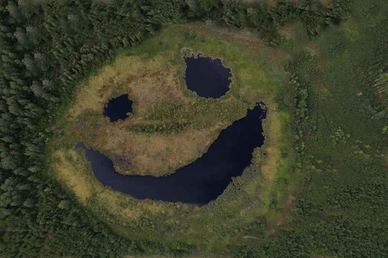 Озеро смайлик Озеро смайлик фото превью