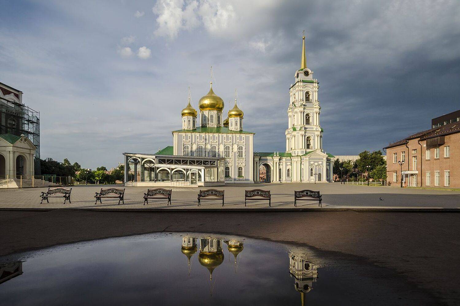 город, тула, кремль, успенский собор, Михаил Агеев