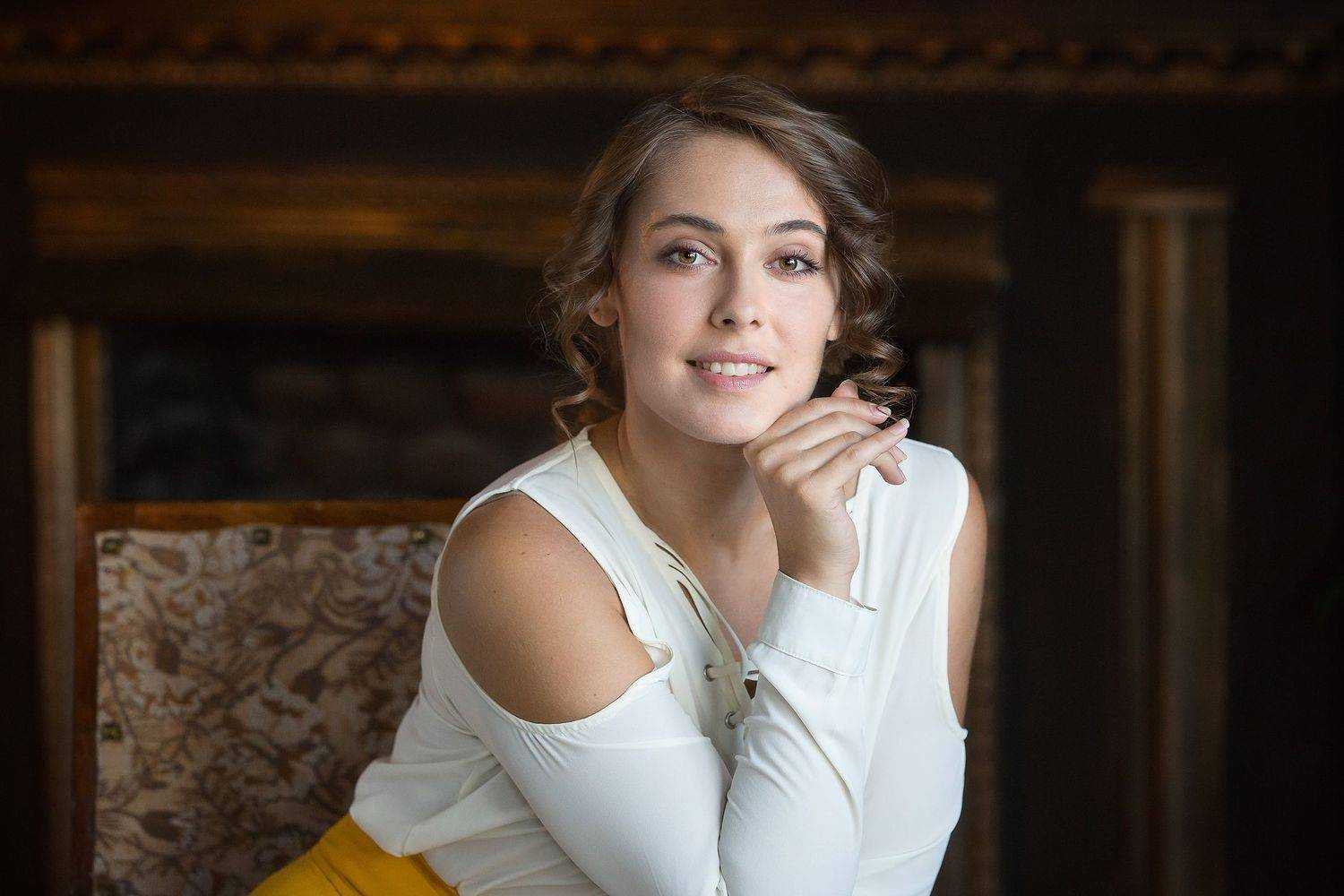 портрет, девушка, актриса, Алексей Назаров