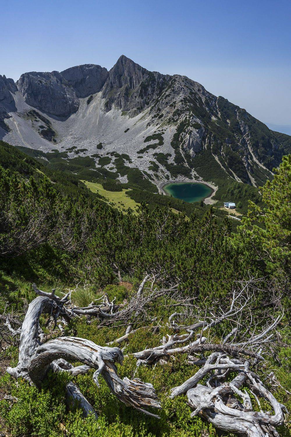 landscape nature vertical hiking lake, viktor demidov