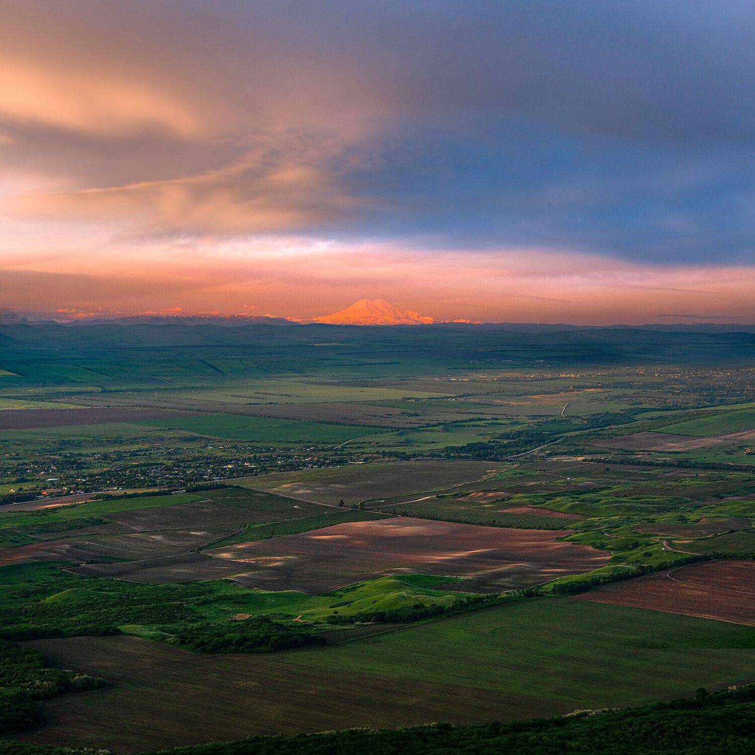 утро, кмв,эльбрус, природа,пейзаж, Елена Брежицкая