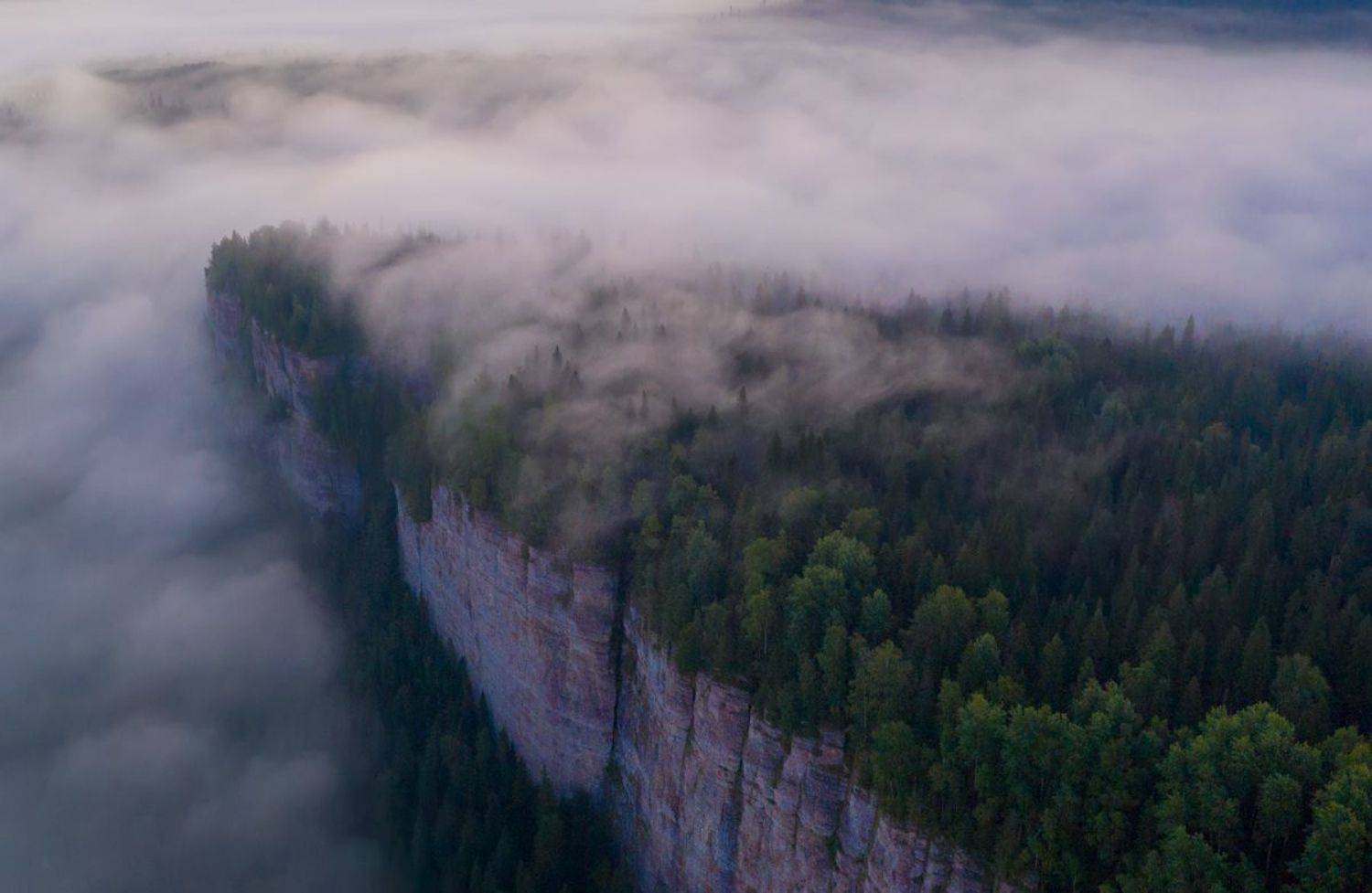 туман, скала, урал, вишера, ветлан, Александр Чазов