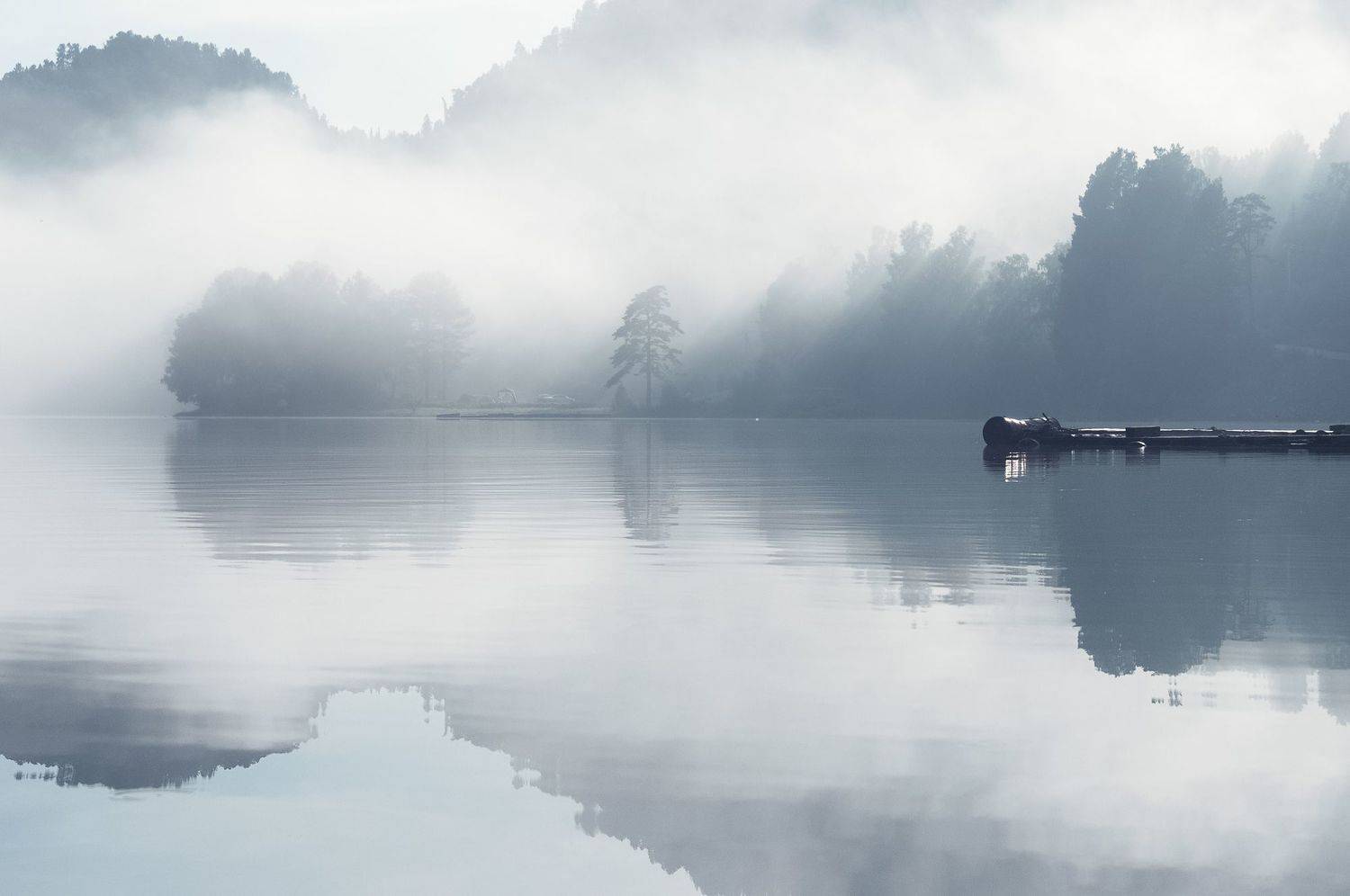 утро, алтай, телецкое озеро., рассвет, невесомость, Марина Фомина