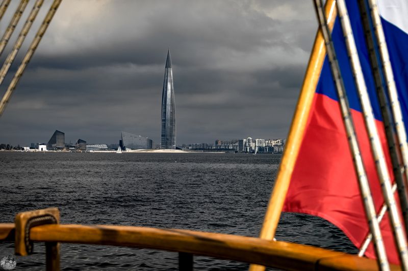 городской пейзаж, Почти дождь фото превью